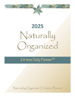 2025 Naturally Organized 24-hour Daily Planner